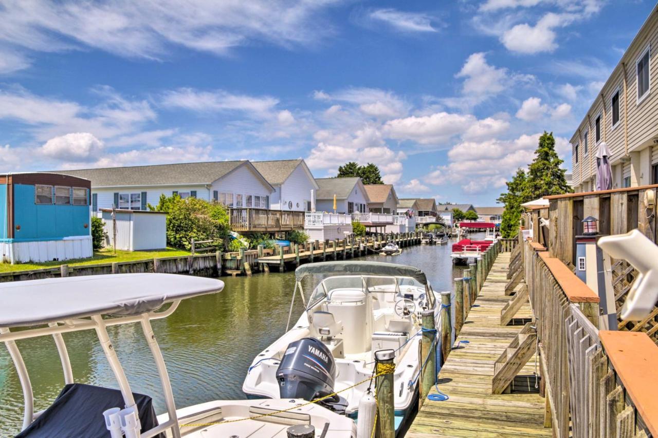 Ocean City Townhome, Deck With Canal Access! ภายนอก รูปภาพ
